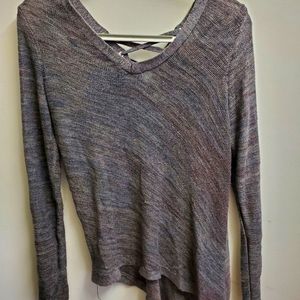 Stylish asymmetric sweater